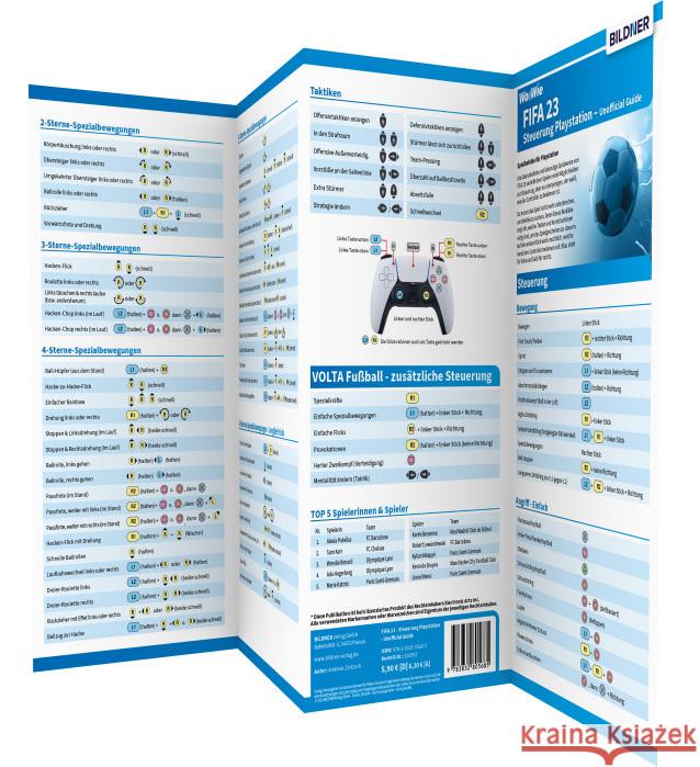 FIFA 23 - Steuerung Playstation - Unofficial Guide Zintzsch, Andreas 9783832805685 BILDNER Verlag - książka