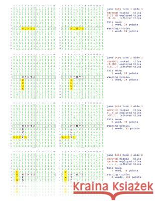 Fifty Scrabble Box Scores Games 1651-1700 MR Francis Gurtowski 9781540560872 Createspace Independent Publishing Platform - książka