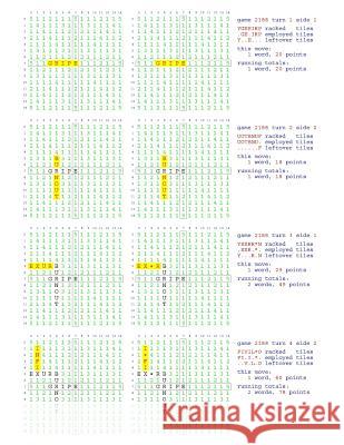 Fifty Scrabble Box Scores Games 2151-2200 MR Francis Gurtowski 9781540561251 Createspace Independent Publishing Platform - książka
