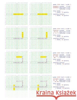 Fifty Scrabble Box Scores Games 2251-2300 MR Francis Gurtowski 9781540561312 Createspace Independent Publishing Platform - książka