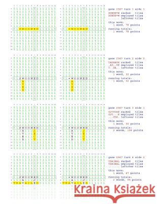 Fifty Scrabble Box Scores Games 2351-2400 MR Francis Gurtowski 9781540561404 Createspace Independent Publishing Platform - książka