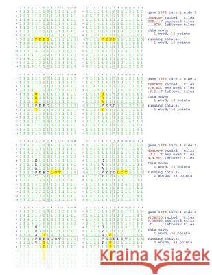 Fifty Scrabble Box Scores Games 2401-2450 MR Francis Gurtowski 9781540561435 Createspace Independent Publishing Platform - książka