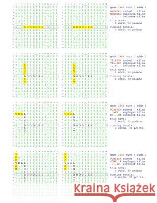 Fifty Scrabble Box Scores Games 2651-2700 MR Francis Gurtowski 9781540561718 Createspace Independent Publishing Platform - książka