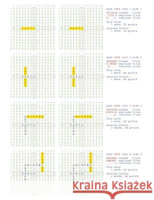 Fifty Scrabble Box Scores Games 2801-2850 MR Francis Gurtowski 9781540561909 Createspace Independent Publishing Platform - książka