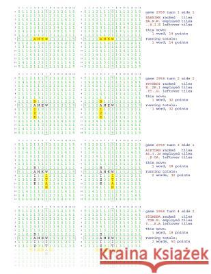 Fifty Scrabble Box Scores Games 2951-3000 MR Francis Gurtowski 9781540562029 Createspace Independent Publishing Platform - książka