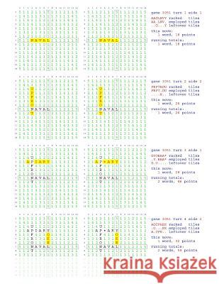 Fifty Scrabble Box Scores Games 3051-3100 MR Francis Gurtowski 9781540590381 Createspace Independent Publishing Platform - książka
