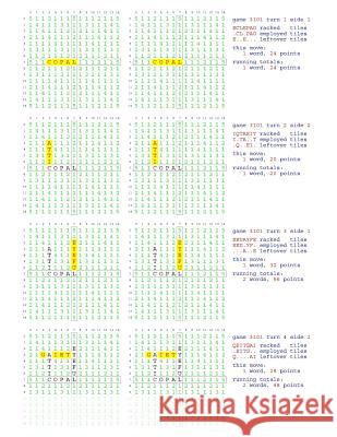 Fifty Scrabble Box Scores Games 3101-3150 MR Francis Gurtowski 9781540590411 Createspace Independent Publishing Platform - książka