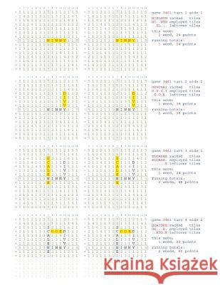 Fifty Scrabble Box Scores Games 3451-3500 MR Francis Gurtowski 9781540590640 Createspace Independent Publishing Platform - książka