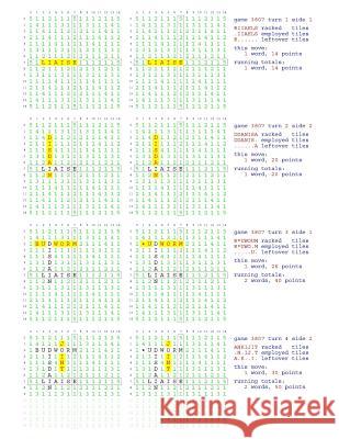 Fifty Scrabble Box Scores Games 3801-3850 MR Francis Gurtowski 9781540695833 Createspace Independent Publishing Platform - książka