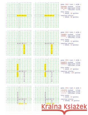 Fifty Scrabble Box Scores Games 3851-3900 MR Francis Gurtowski 9781540590909 Createspace Independent Publishing Platform - książka