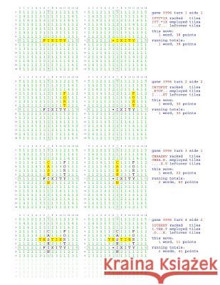 Fifty Scrabble Box Scores Games 3951-4000 MR Francis Gurtowski 9781540591005 Createspace Independent Publishing Platform - książka