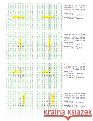 Fifty Scrabble Box Scores Games 4051-4100 MR Francis Gurtowski 9781540591081 Createspace Independent Publishing Platform - książka