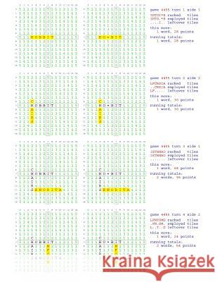 Fifty Scrabble Box Scores Games 4451-4500 MR Francis Gurtowski 9781540591494 Createspace Independent Publishing Platform - książka