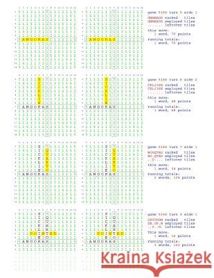 Fifty Scrabble Box Scores Games 5151-5200 MR Francis Gurtowski 9781540658586 Createspace Independent Publishing Platform - książka