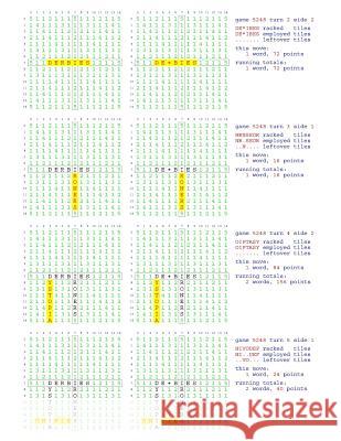 Fifty Scrabble Box Scores Games 5201-5250 MR Francis Gurtowski 9781540658623 Createspace Independent Publishing Platform - książka