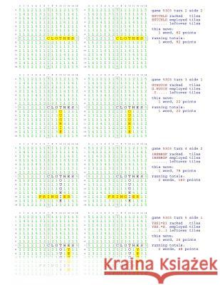 Fifty Scrabble Box Scores Games 5301-5350 MR Francis Gurtowski 9781540658678 Createspace Independent Publishing Platform - książka