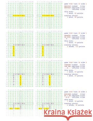 Fifty Scrabble Box Scores Games 5351-5400 MR Francis Gurtowski 9781540658739 Createspace Independent Publishing Platform - książka