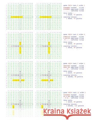 Fifty Scrabble Box Scores Games 5401-5450 MR Francis Gurtowski 9781540658760 Createspace Independent Publishing Platform - książka