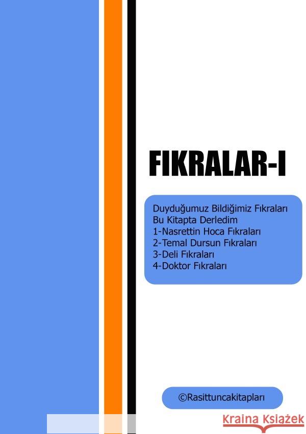 Fikralar-I : En Komik Fikralar Tunca, Rasit 9783752962789 epubli - książka