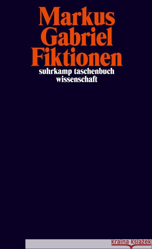 Fiktionen Gabriel, Markus 9783518299951 Suhrkamp - książka