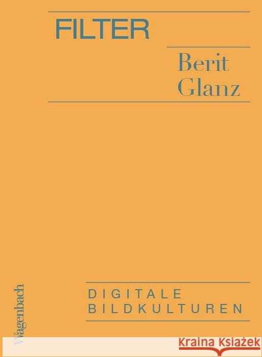 Filter Glanz, Berit 9783803137289 Wagenbach - książka