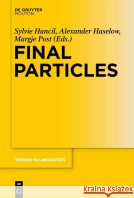 Final Particles  9783110353808 De Gruyter Mouton - książka