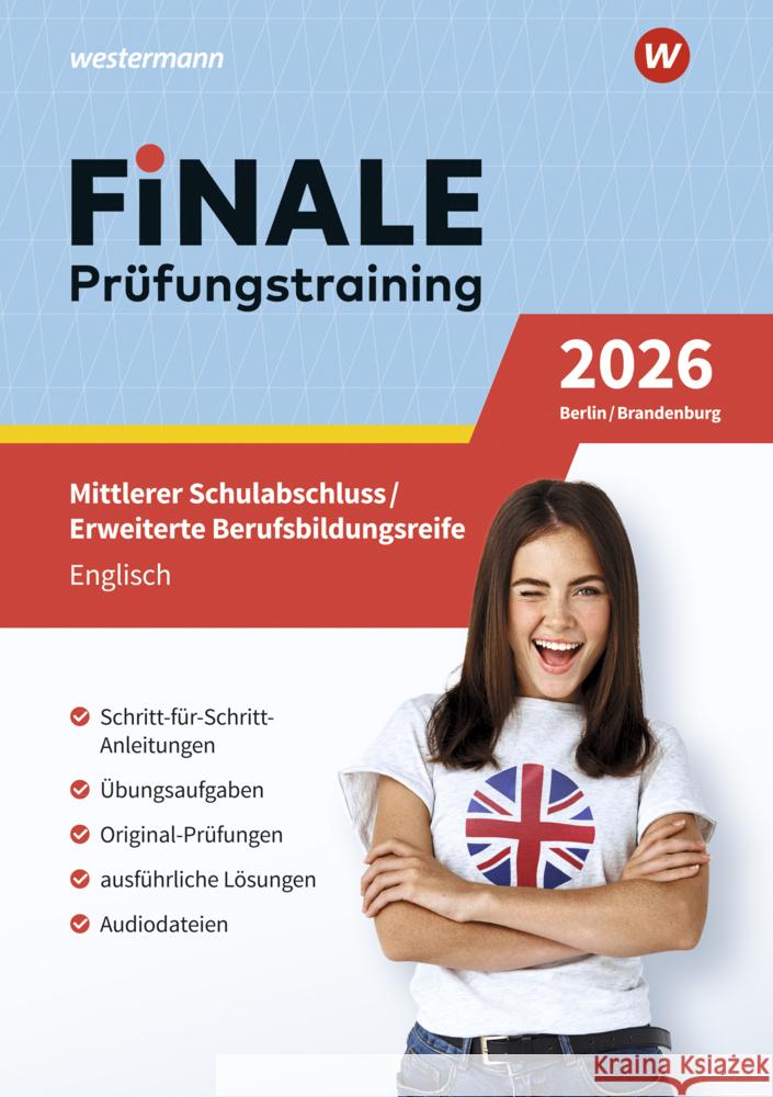 FiNALE - Prüfungstraining Mittlerer Schulabschluss, Fachoberschulreife, Erweiterte Berufsbildungsreife Berlin und Brandenburg Frost, Katrin 9783071726871 Westermann Lernwelten - książka
