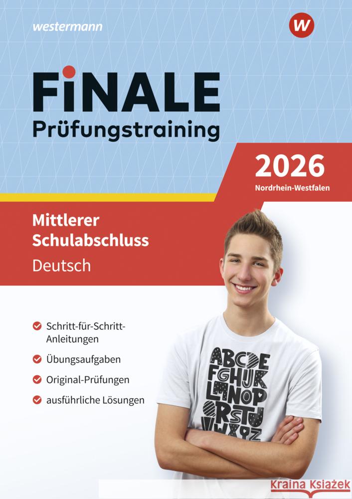 FiNALE - Prüfungstraining Mittlerer Schulabschluss Nordrhein-Westfalen Heinrichs, Andrea, Wolff, Martina 9783071726062 Westermann Lernwelten - książka