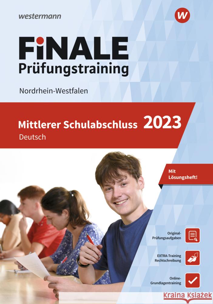 FiNALE - Prüfungstraining Mittlerer Schulabschluss Nordrhein-Westfalen Heinrichs, Andrea, Wolff, Martina 9783742623065 GWV Georg Westermann Verlag - książka