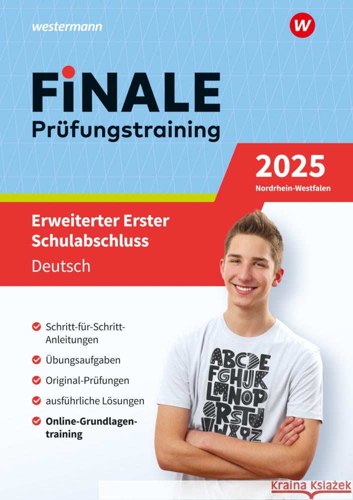 FiNALE Prüfungstraining Erweiterter Erster Schulabschluss Nordrhein-Westfalen, m. 1 Beilage Wolff, Martina, Heinrichts, Andrea 9783071725003 Westermann Lernwelten - książka