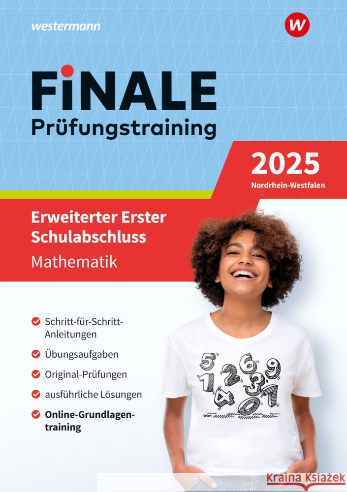 FiNALE Prüfungstraining Erweiterter Erster Schulabschluss Nordrhein-Westfalen, m. 1 Beilage Humpert, Bernhard, Lenze, Martina, Liebau, Bernd 9783071725027 Westermann Lernwelten - książka