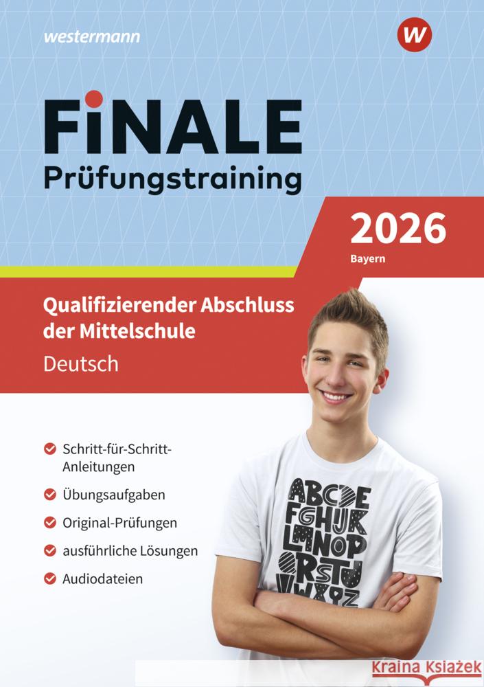 FiNALE Prüfungstraining Qualifizierender Abschluss Mittelschule Bayern Helmensdorfer, Sabrina, Meckes, Ulrich, Rohrmüller, Beate 9783071726406 Westermann Lernwelten - książka