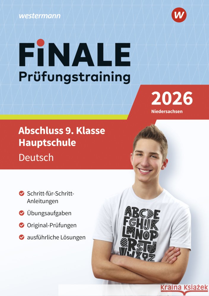 FiNALE Prüfungstraining Abschluss 9.Klasse Hauptschule Niedersachsen Hartwig, Martina, Priesnitz, Melanie 9783071726208 Westermann Lernwelten - książka