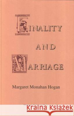 Finality and Marriage  9780874626001 Marquette University Press - książka