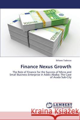 Finance Nexus Growth Tadesse Brhane 9783659517785 LAP Lambert Academic Publishing - książka