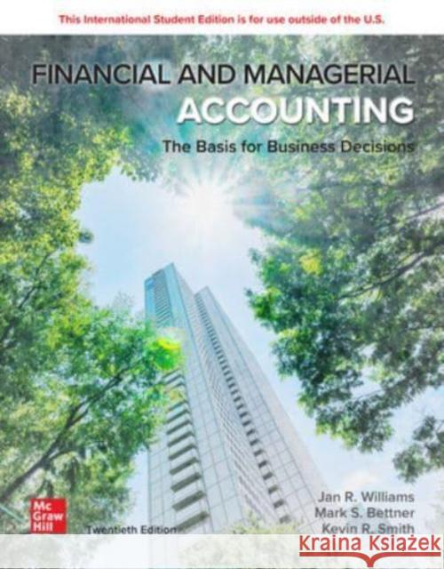 Financial & Managerial Accounting ISE Kevin Smith 9781266236372 McGraw-Hill Education - książka