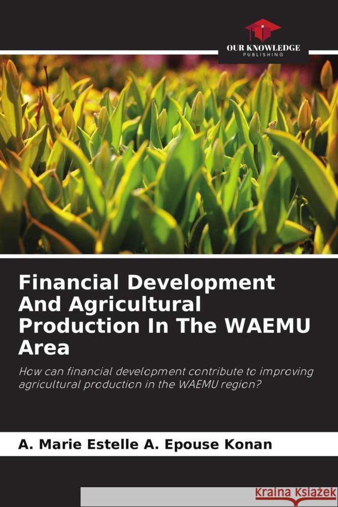 Financial Development And Agricultural Production In The WAEMU Area A. Epouse Konan, A. Marie Estelle 9786204397603 Our Knowledge Publishing - książka