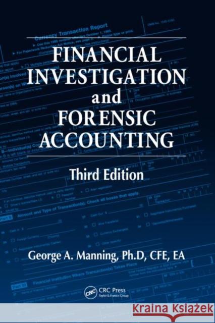 Financial Investigation and Forensic Accounting George A Manning 9781439825662  - książka