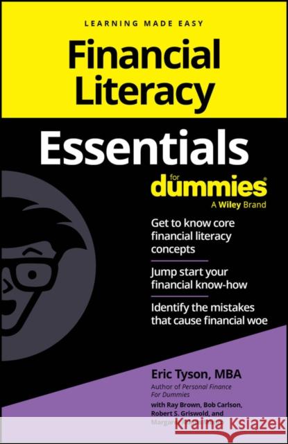 Financial Literacy Essentials For Dummies Eric Tyson 9781394326167 For Dummies - książka