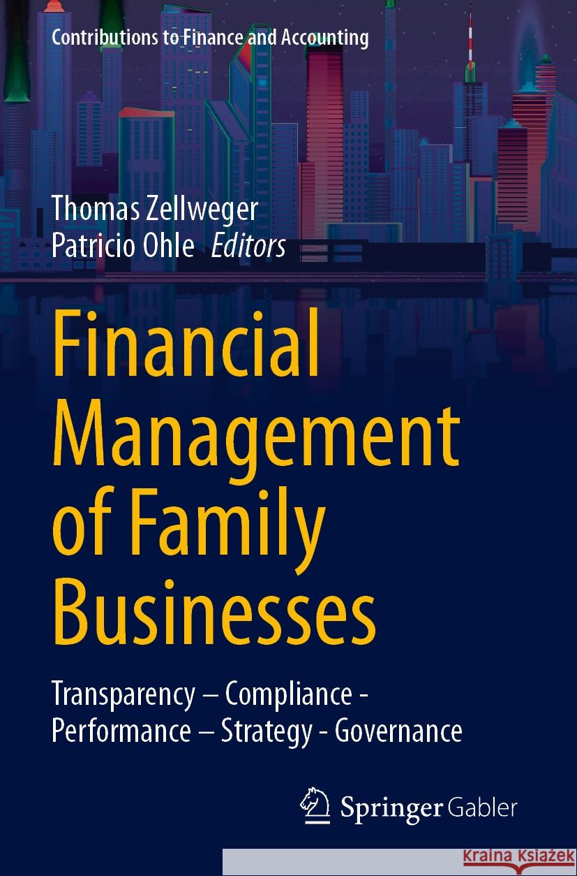 Financial Management of Family Businesses  9783658422141 Springer Fachmedien Wiesbaden - książka