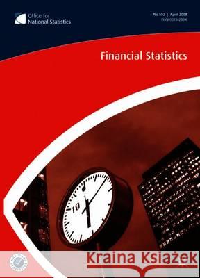 Financial Statistics No 553, May 2008 NA NA 9780230216785 Palgrave Macmillan - książka