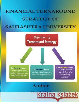 Financial Turnaround Strategy of Saurashtra University Hetal Shah 9781514866054 Createspace - książka