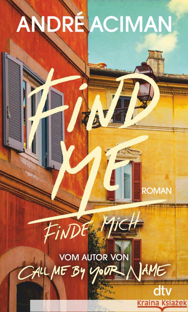 Find Me Finde mich Aciman, André 9783423148245 DTV - książka