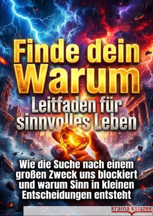 Finde dein Warum: Leitfaden für sinnvolles Leben Weiss, Luisa 9783565235575 epubli - książka