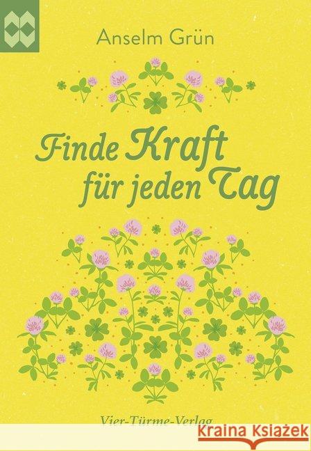 Finde Kraft für jeden Tag Grün, Anselm 9783736500808 Vier Türme - książka