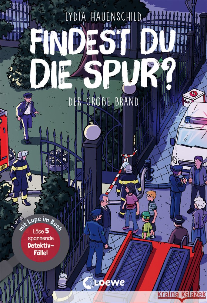 Findest du die Spur? - Der große Brand Hauenschild, Lydia 9783743213401 Loewe - książka