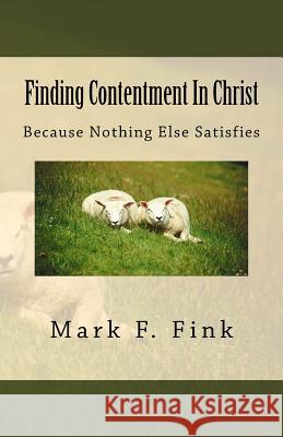 Finding Contentment In Christ: Because Nothing Else Satisfies Fink, Mark F. 9781976046100 Createspace Independent Publishing Platform - książka