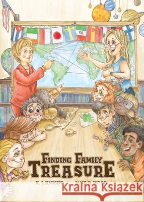 Finding Family Treasure K I Knight, Jane R Wood 9781737337102 Melting Pot Press LLC - książka