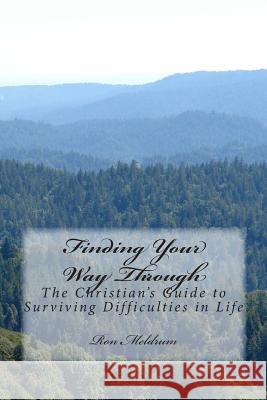 Finding Your Way Through: The Christian's Guide to Surviving Difficulties in Life Ronald L. Meldrum 9781494334239 Createspace - książka