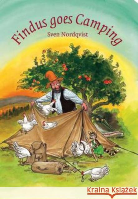 Findus Goes Camping Sven Nordqvist 9781903458914 Hawthorn Press - książka